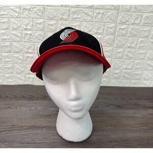 NBA Portland Trail Blazers Opening Night  06–07 Collegiate Hat Mens OS Red Black